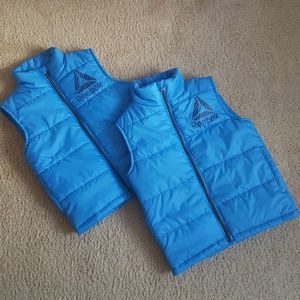 REEBOK Nylon Puffer Vests for Boys.
